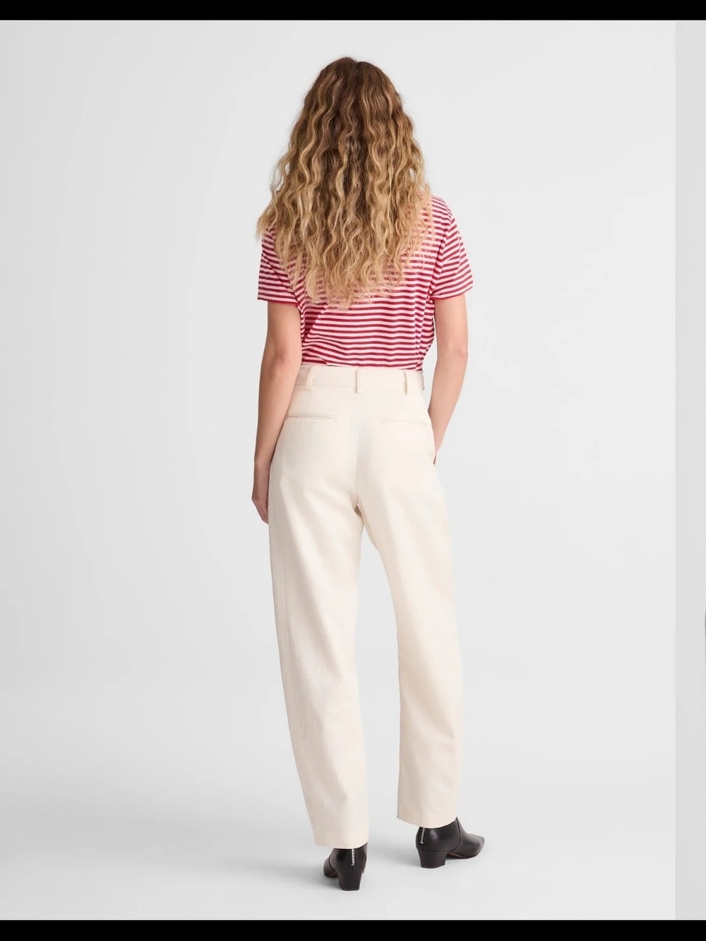 Madewell The Barrel-Leg Pant in Drapey Twill - Plus 14 - Picture 3 of 13